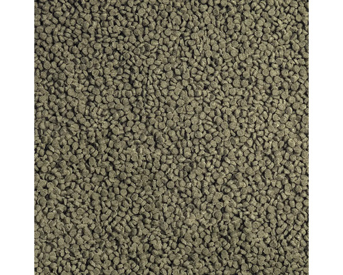 Nahaufnahme von Fischfuttergranulat