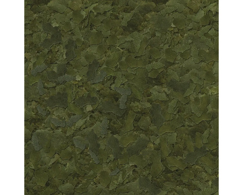 Nahaufnahme von Fischfutterflocken