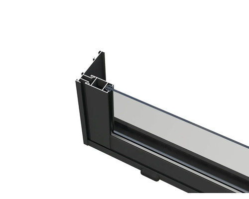 Detailansicht eines Fensterprofils