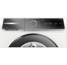 Bosch Waschmaschine der Serie 8 mit Bedienfeld und Programmauswahl