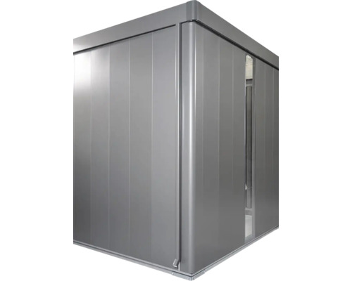 Metall Gartenhaus mit einfacher Bauweise