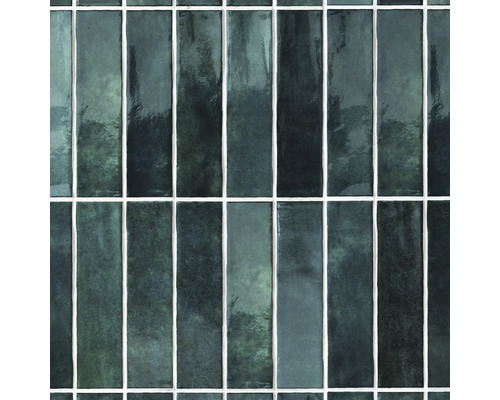 Rechteckige Wandfliesen im Mosaikmuster