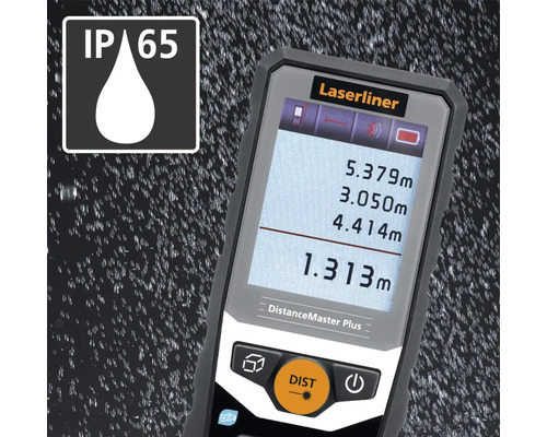 Laserliner Distanzmessgerät DistanceMaster Plus mit IP 65 Schutzart