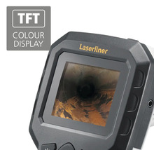 Laserliner Inspektionskamera mit Farbdisplay zur Rohrinspektion