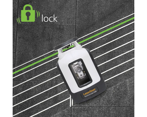 Laserliner SmartLine-Laser G360 mit Transportsicherung für präzise Ausrichtung