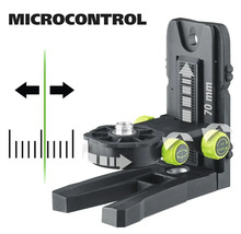 Feinsteuerung eines Linienlasers
