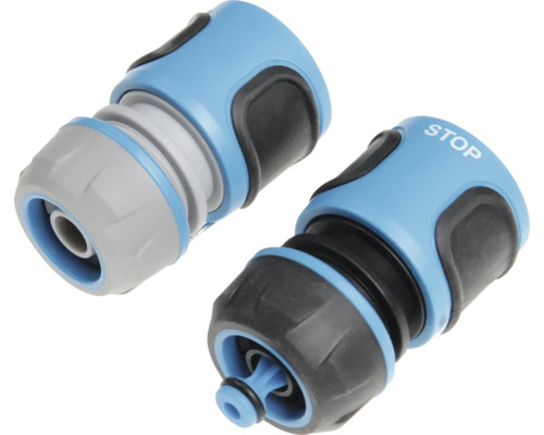 Zwei Schlauchverbinder für Gartenschläuche