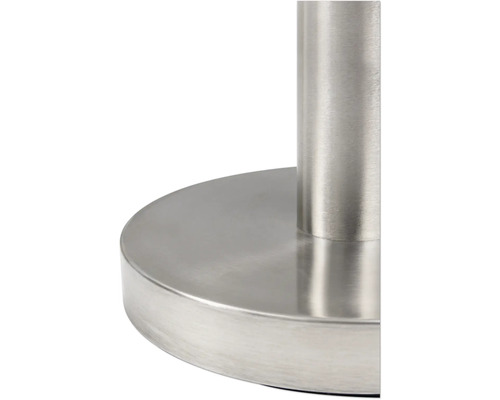 Detailansicht eines Lampenfußes aus Metall