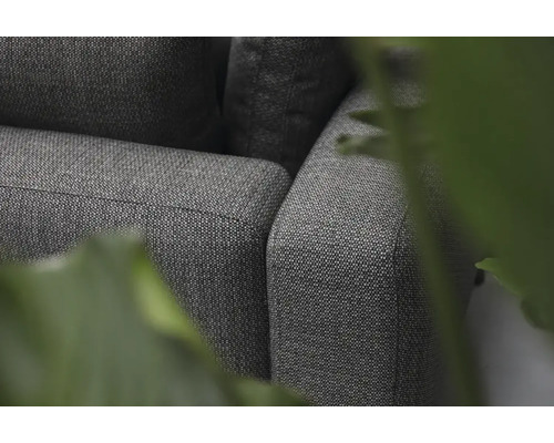 Detailaufnahme eines Sofas mit Stoffbezug