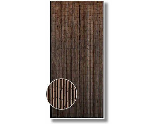 Bambusvorhang mit feinen Bambusstäben als Türvorhang