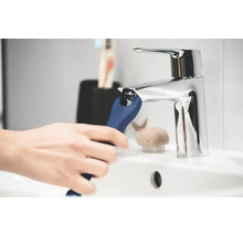 Grohe Quickfix Waschtischarmatur START chrom mit Push Open Ablaufventil 23746002