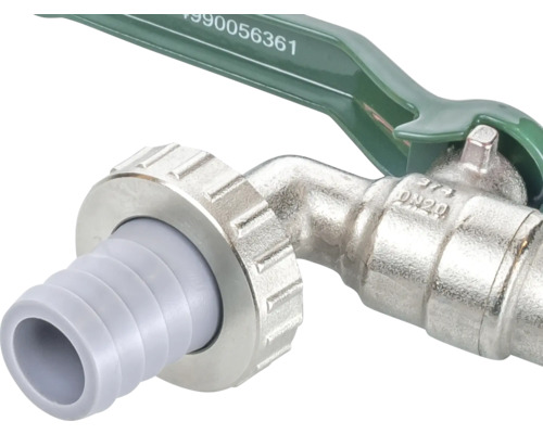 Eckhahn mit Schlauchtülle und Hebelgriff