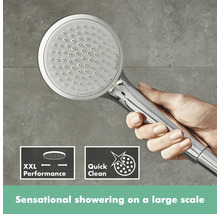 Handbrause hansgrohe Croma 100 Vario EcoSmart rund Ø 100 mm chrom 28537000
