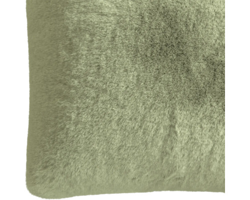 Dekokissen mit Fellstruktur