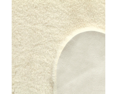 Detailansicht eines Teppichs mit weicher Oberfläche