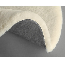 Dekoratives Schaffell mit Textilrücken