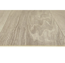 PVC-Boden FlashTex Holzdielenoptik hellgrau Dielen 17x150 cm 200 cm breit (Meterware)