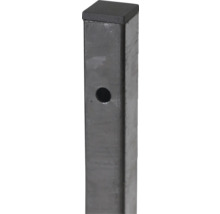 Metall Vierkantrohr mit Bohrung und Endkappe