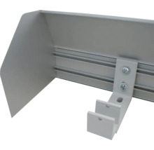 SOLUNA Schutzdach Trend, Concept Breite: 405 cm silber