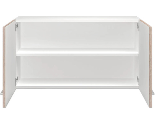 Offener Unterschrank mit zwei Regalböden