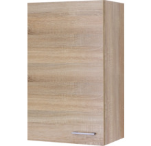 Holzfarbener Küchenhängeschrank mit Griff