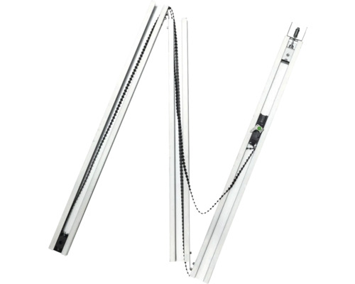 Rollladenführungsschiene mit Kette