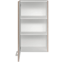 Offener Hochschrank mit drei Regalböden