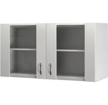 Hängeschrank mit zwei Türen und einem Regal