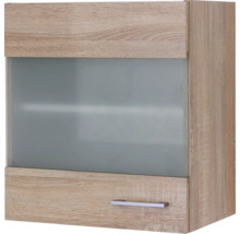 Hängeschrank mit Schublade und Glasfront