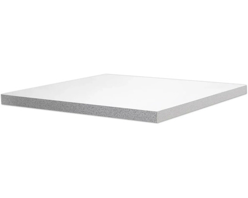 Weiße Hartschaumplatte