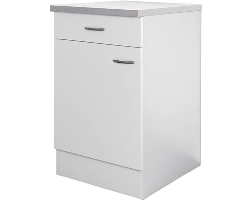 Küchenunterschrank mit Schublade und Arbeitsplatte