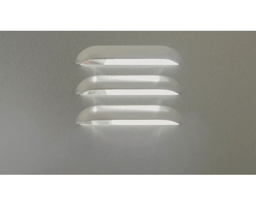 Wandventil mit drei Lamellen