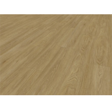 Nahaufnahme von Vinylboden mit Holzoptik.