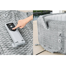 Aufblasbarer Whirlpool mit Bedienfeld