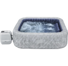 Aufblasbarer Lay Z Spa Whirlpool mit Wasser und Pumpe