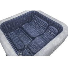 Aufblasbarer Whirlpool mit Sitzen und Rückenlehnen