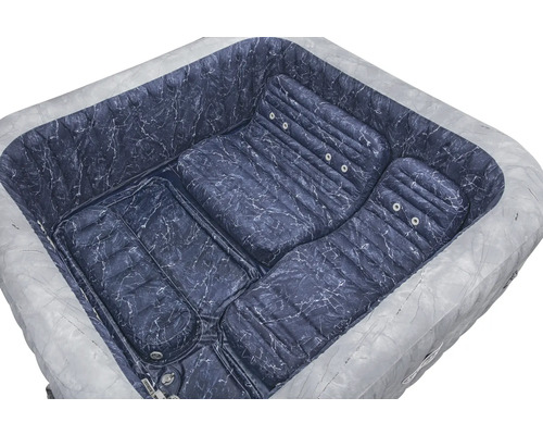 Aufblasbarer Whirlpool mit Sitzen und Rückenlehnen