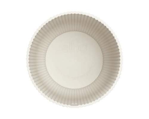 Runde Pflanzschale mit gerippter Textur