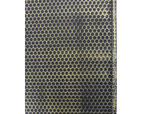 Detailansicht einer Wabenplatte.