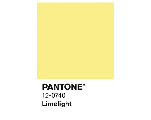 Pantone Farbe 12-0740 Limelight