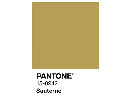 Pantone 15-0942 Sauterne Farbfeld
