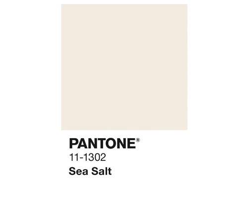 Pantone 11-1302 Meersalz Farbfeld