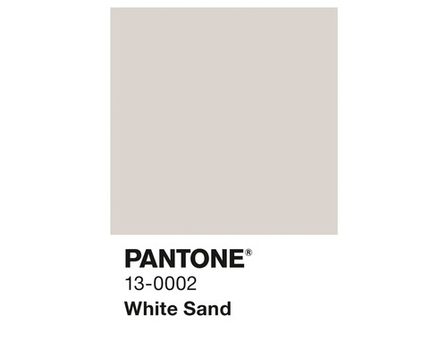 Pantone 13-0002 White Sand Farbfeld
