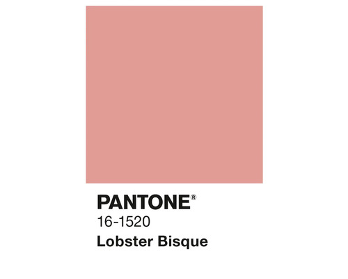 Pantone 16-1520 Lobster Bisque Farbfeld