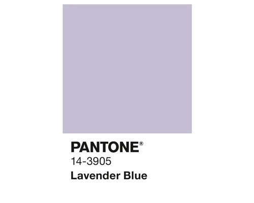 Pantone 14-3905 Lavendelblau