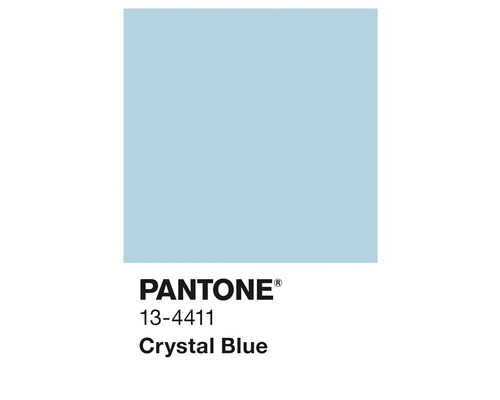 Pantone 13-4411 Kristallblau