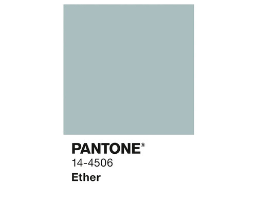 Pantone 14-4506 Ether Farbfeld