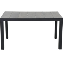 Rechteckiger Gartentisch mit Tischplatte aus Latten
