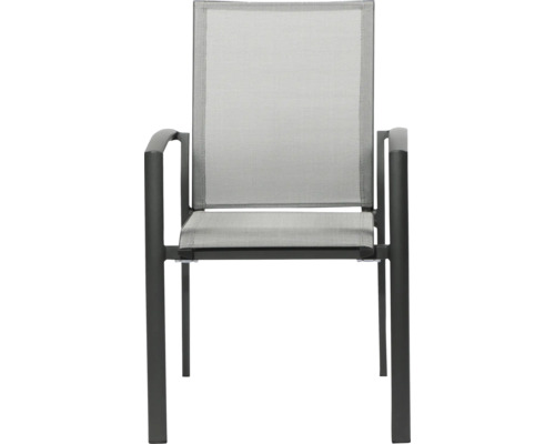Gartenstuhl mit Armlehnen und Textilbespannung