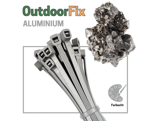 Bündel Aluminium Kabelbinder